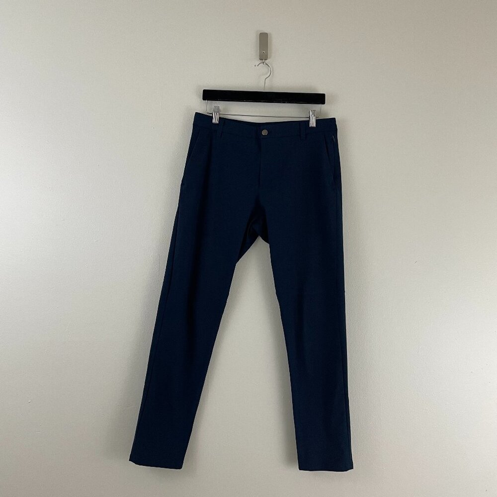 Lululemon Commission Pant Classic Warpstreme True Navy Men's Size 32